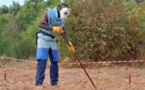 Arrêt du déminage à Goudomp