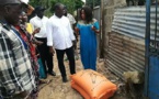 Aides aux sinistrés de Ziguinchor: Baldé devance le gouvernement et distribue des tôles, riz, huile...