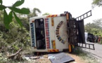 Bignona: Un bus s'est renversé, 3 morts et plus de 20 blessés 