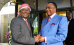 Brazzaville: Umaro Sissoco Embalo reçu par la président Denis Sassou N’Guesso