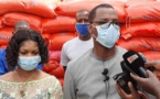 Contre le Coronavirus,  Mame Boye Diao offre 150tonnes de riz , 5.000 litres d'huile... à la population de Kolda 