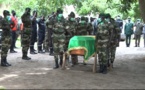 Suivez les images exclusives de la levée du corps du Major, Idrissa Manga