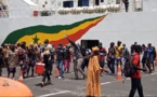 Reprise des rotations des navires: Les Passagers accueillis à Ziguinchor par les femmes du bois sacré (REGARDEZ)