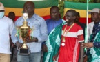 Parrain du tournoi de la zone de "Boudié", le président Seydou Sané encourage la jeunesse de Sedhiou