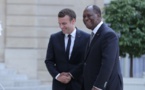 Macron a félicité le président ivoirien pour sa réélection controversée