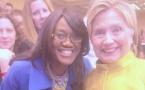 Dr Anta Sane et Hillary Clinton