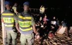 Emigration clandestine : 59 personnes interceptées par la Brigade de gendarmerie de Joal