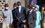 Ziguinchor: Le Ministre Dame  Diop visite le centre professionnel en construction
