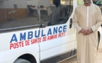 Le village de Agnack vient de réceptionner son ambulance des mains de Doudou KA DG de l'AIBD