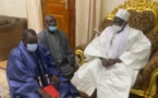 Le guide spirituel de Ousmane Sonko reçu par le Khalif Général des Mourides