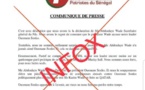 Un faux communiqué de Pastef chargeant Me Wade circule