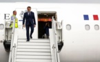 Funérailles de Idriss Déby : Le président français, Emmanuel Macron est arrivé à N'Djaména