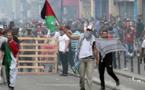 Tensions au rassemblement pro-palestinien interdit à Paris