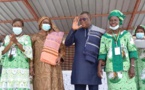Ziguinchor : Les femmes catholiques "décorent" Abdoulaye Baldé