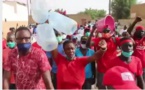 Koumpentoum : Macky Sall accueilli par des brassards rouges 