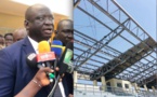 Ziguinchor : Seydou Sané lance les travaux de réhabilitation de la toiture du Stade Aline Stéo Diatta 