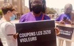 Place de la nation : Sit-in du collectif des féministes du Sénégal contre les violences faites aux femmes.