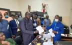 Des acteurs du football déposent la candidature de Me Augustin Senghor à la présidence de la FSF