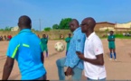 Ziguinchor : Seydou Sané au Coup d'envoi de la finale entre ASC Entente Viking et ASC Kobitten 