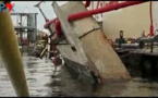 Port Autonome de Dakar: le Quai 910 du Mole 9 s’affaisse et emporte plusieurs réserves de la société Oryx (Vidéo)