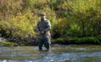 Poutine est sorti de son isolement pour aller pêcher en Sibérie