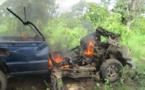 Côte d'Ivoire : Un pick-up de la gendarmerie ivoirienne endommagé par un engin explosif improvisé