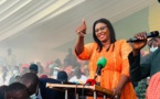 Meeting d'investiture :Néné Fatoumata Tall soutient ses camarades Lat Diop et Aliou Sall
