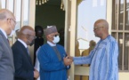 Son régime renversé,  l'ex président du Burkina, Roch Kaboré fait sa première apparition publique