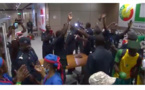 Les supporters de "Aller Casa", chauffent l'Aéroport et font danser des hauts gradés de la policie