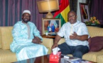 L'opposant Ousmane Sonko reçu par Ùmaro Sissocco Embalo