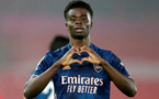 Bukayo Saka élu joueur anglais de l'année