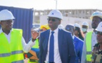 Construction d’une académie internationale des métiers de l’aviation civile a Thiès : Le DG de AIBD SA M. Abdoulaye DIEYE satisfait du niveau d’exécution des travaux.