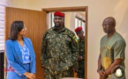 Guinée : Le Colonel Mamadi Doumbouya a effectué des visites surprises dans deux ministères 
