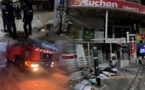Le magasin Auchan de Liberté 5 complètement calciné (vidéo)
