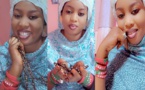  La ravisante patriote Fabaye Ndiaye parle du bracelet : "mom la nara korité. Solouma brodé ni diezner bracelet lay sol "