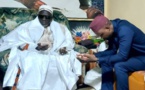 Bignona : Ousmane Sonko a rencontré l'imam Nfansou Bodian
