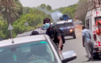 Diaobé : Le cortège de Ousmane SONKO gazé et bloqué par la gendarmerie