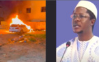 Le véhicule du Chef religieux Cheikh Bara Ndiaye incendié. Regardez !