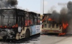 Dakar : Plusieurs bus de Dakar Dem Dikk incendiés