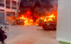 Sacré-Cœur :  Une dizaine de véhicules incendiés