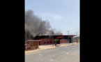 Rufisque : La gare du Train express Regional brûlée par des manifestants