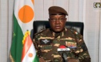Le général Abdourahamane Tchiani, nouvel homme fort du Niger (TV nationale)