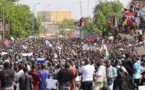 NIGER : Forte mobilisation des populations à Niamey contre la France et la CEDEAO