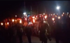 Vidéo : Marche nocturne des Ziguinchorois pour la libération de leur maire Ousmane Sonko
