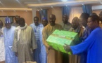 LE DAARA DE COKI A REÇU LE SAMEDI 12 août 2023, le Président du Parti-MDIS Samba NDIAYE pour la 10 ème édition des dons de médicaments et d’équipements