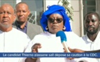 CDC : Thierno Alassane Sal dépose sa caution