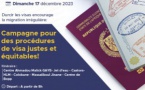  Procédures de visa justes et équitables :le collectif des organisations de la société civile sénégalaise organise une randonnée pédestre