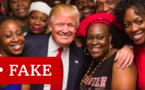 Etats Unis : Les partisans de Donald Trump ciblent les électeurs noirs avec de fausses images
