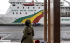 Ziguinchor : Le navire "Aline Sitéo Diatta" est arrivé au port de la capitale du Sud avec 200 passagers à bord
