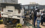 Accident fatal : un bus "TATA" se renverse, un bilan lourd au rond-point EMG